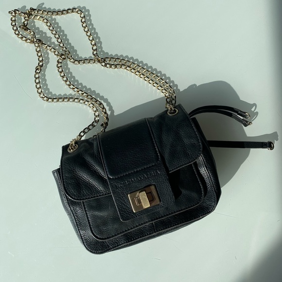 BCBG MaxAzria Leather Black purse - Picture 1 of 6